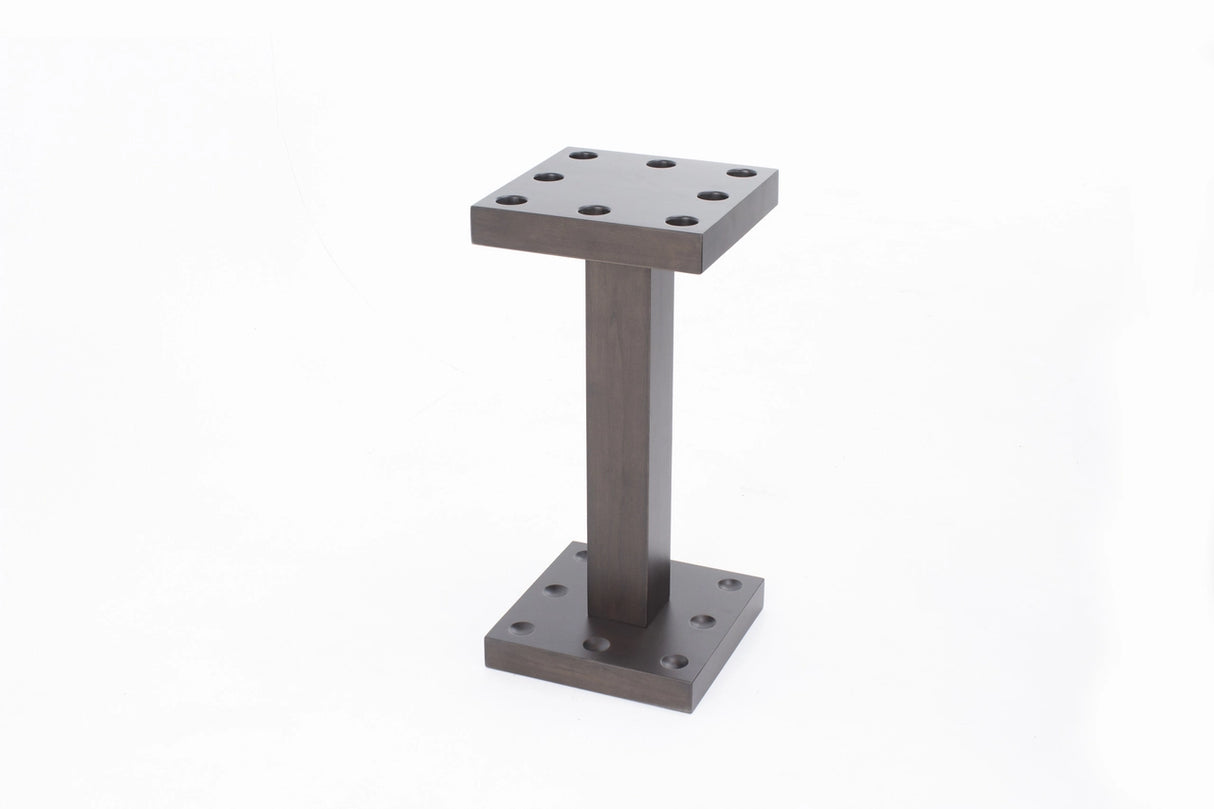 Plank and Hide Modern Floor Cue Accessory Rack