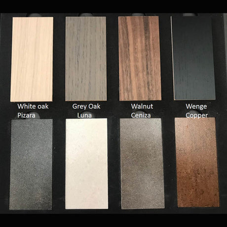 fusion table wood finish options