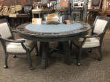 california house loft poker table table driftwood