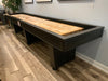 Olhausen york 12' shuffleboard table matte charcoal main