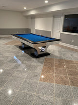 olhausen luxor chrome pool table 2