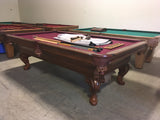 Olhausen Seville pool table mahogany finish