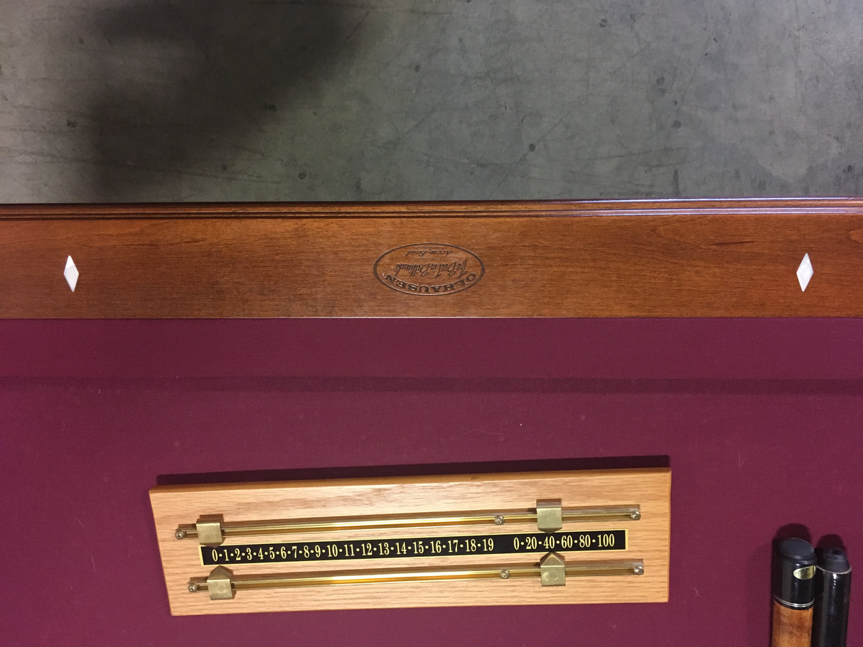 olhausen seville pool table rail