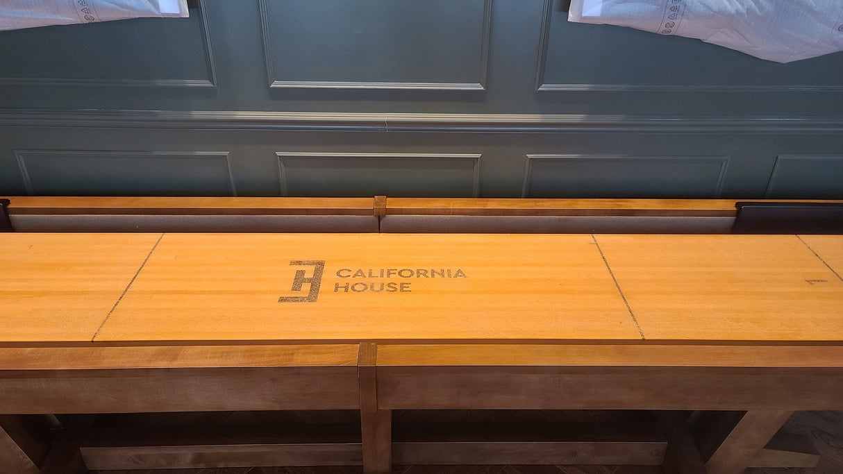 California House Petaluma Shuffleboard Table