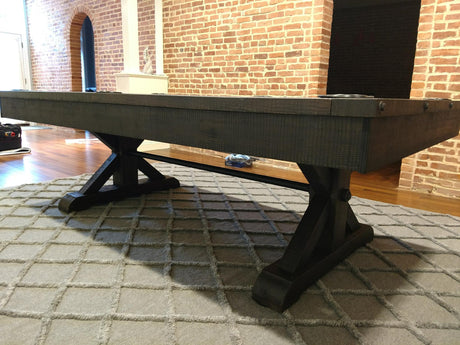plank and hide otis basement game room
