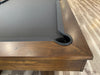 plank and hide dakota pool table corner detail