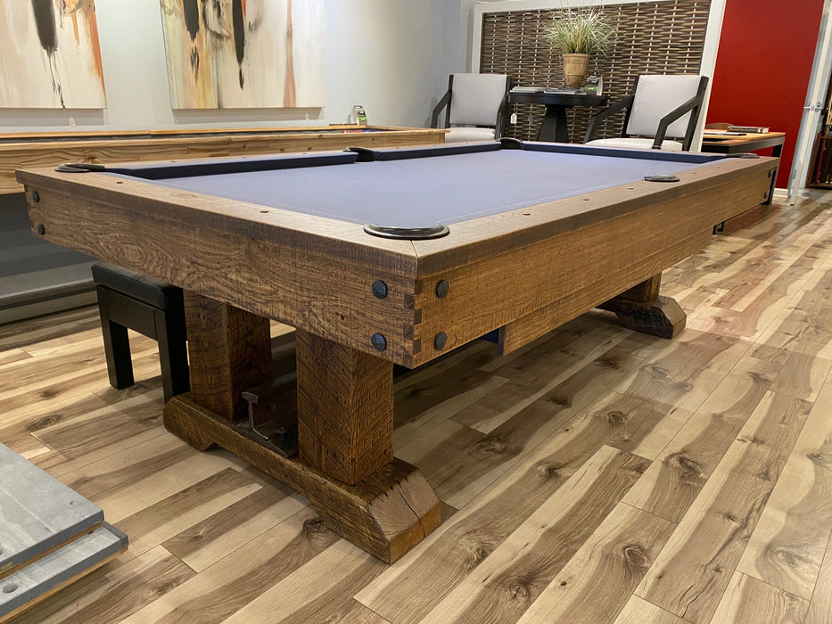 Olhausen railyard pool table showroom