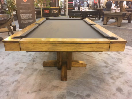 California House Petaluma Pool Table Heritage Finish end
