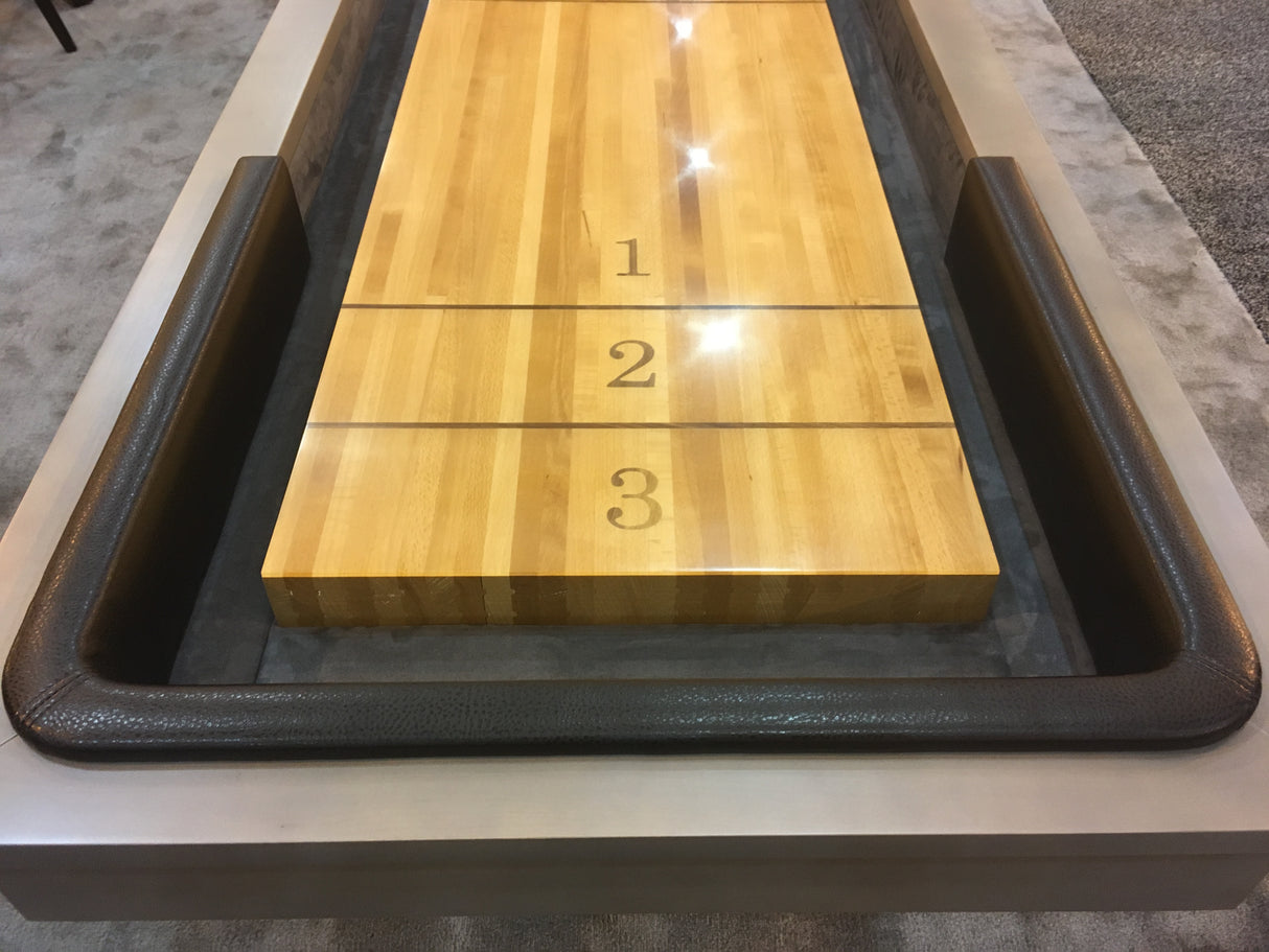 California House Petaluma Shuffleboard Table play surface