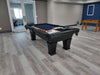 plank and hide parsons pool table room setting