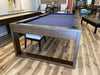 plank and hide lana pool table end