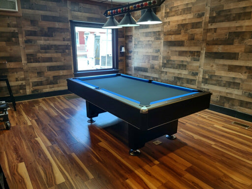 presidential black diamond pool table 8' commercial 2