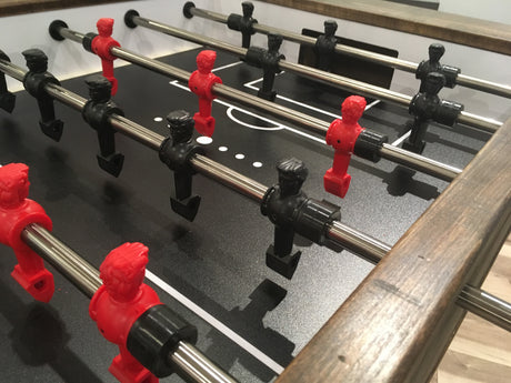 Robbies Custom Breckenridge Rustic Foosball Table play area