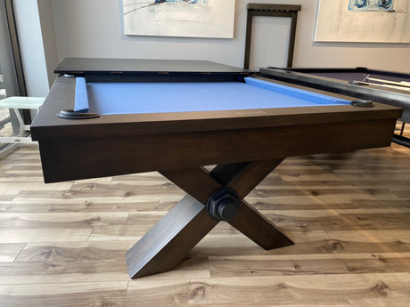 plank and hide wood vox grey walnut showroom end