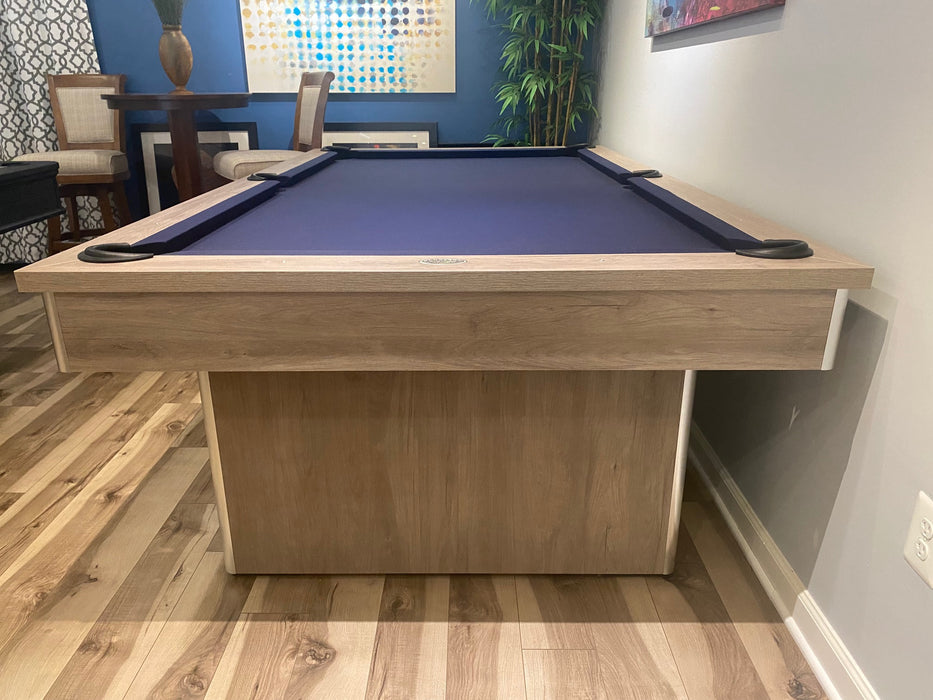 Pool Table- Brown With Green Felt - Burgess Events