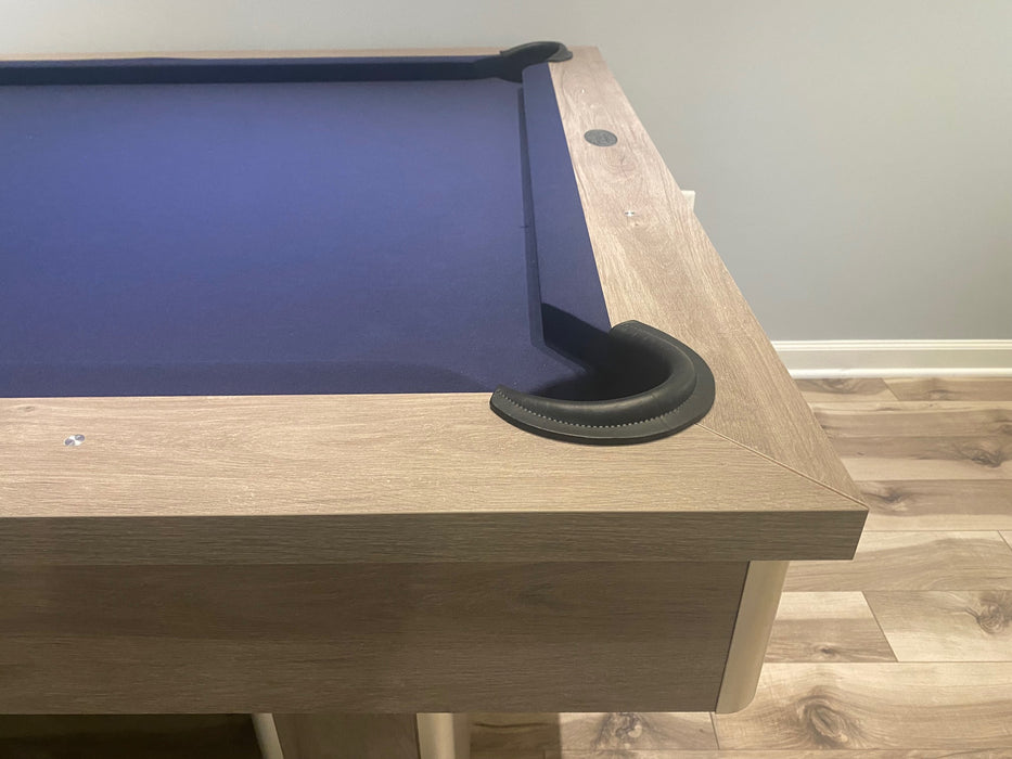 olhausen regent pool table corner detail