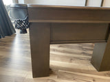 plank and hide elias pool table leg detail
