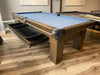 plank and hide elias pool table drawer open