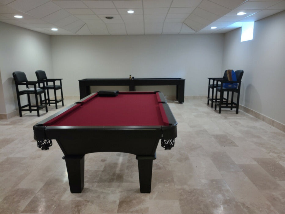 olhausen annabelle pool table room with shuffleboard