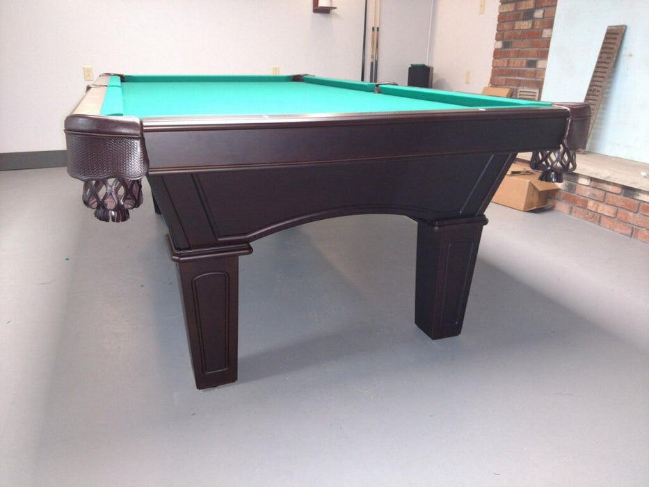 Olhausen Belmont Pool Table end view