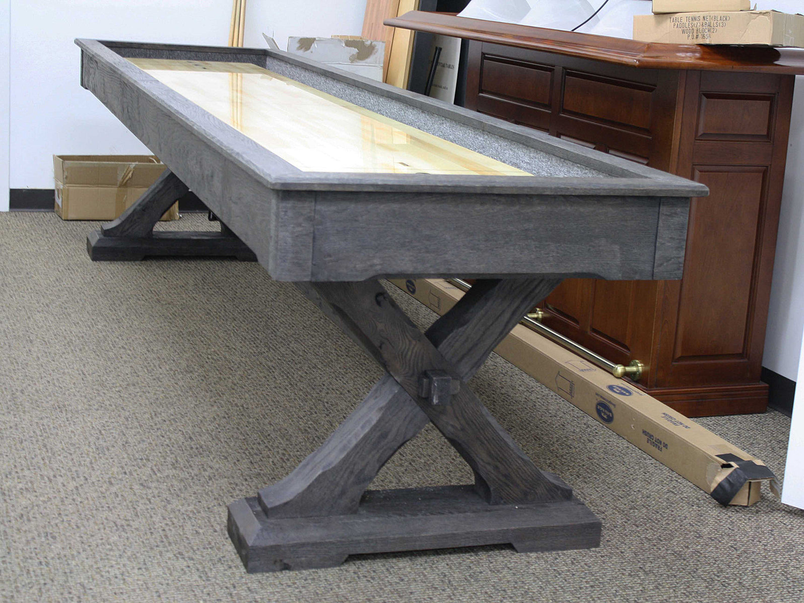 Presidential Kariba Shuffleboard Table — Robbies Billiards