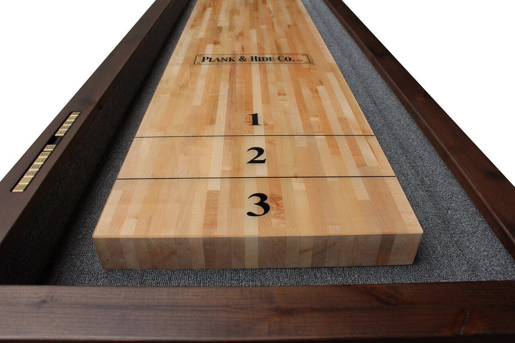 Plank and Hide Lucas Shuffleboard Table