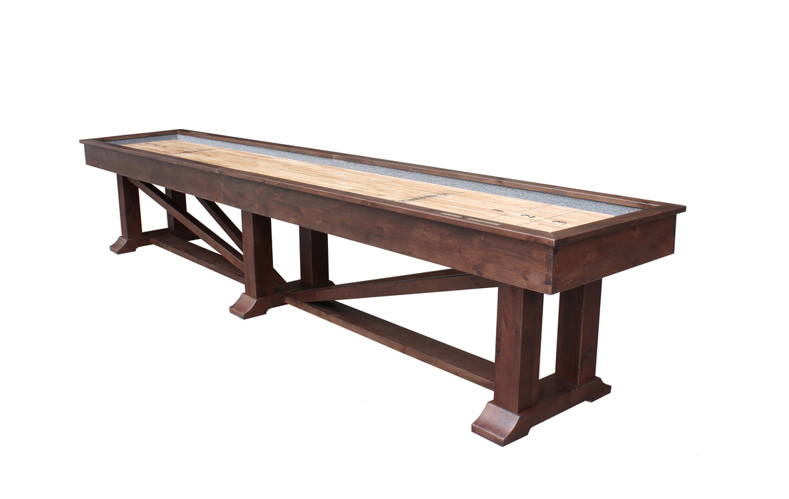 Plank and Hide Lucas Shuffleboard Table