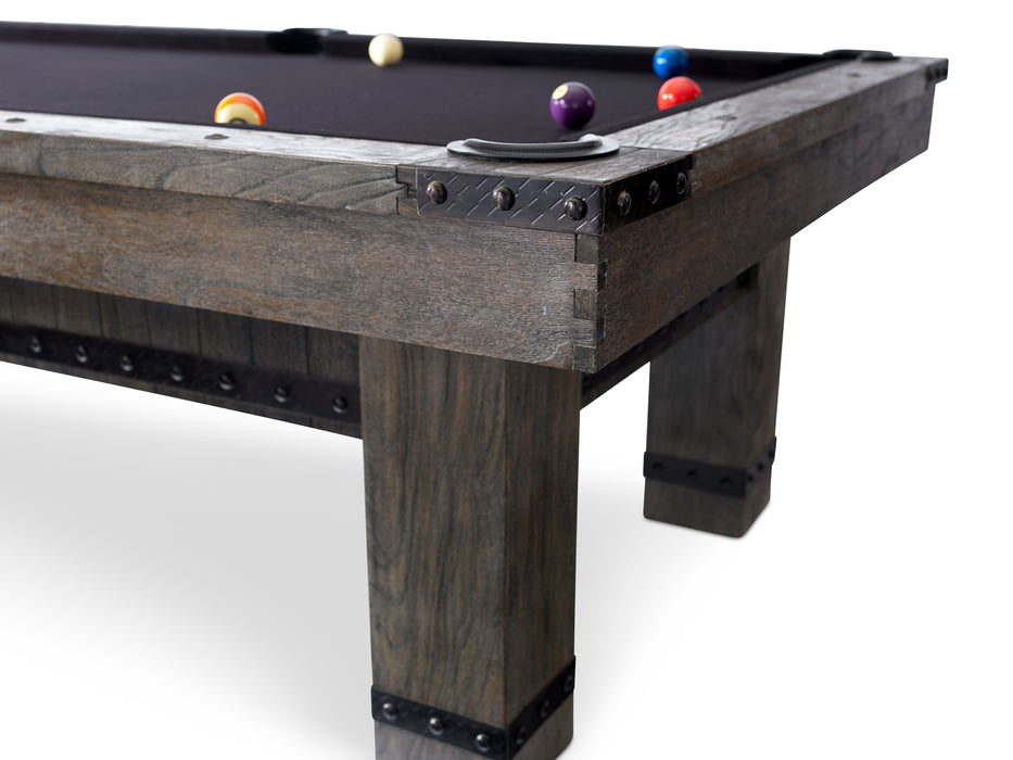 Plank and Hide Morse Pool Table Including Installation