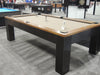 olhausen madison pool table oil rubbed bronze display