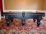 Olhausen Venetian Pool Table Graphite Finish