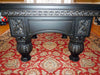 Olhausen Venetian Pool Table Graphite Finish end