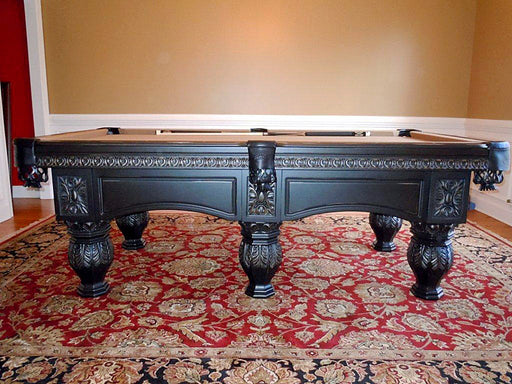 Olhausen Venetian Pool Table Graphite Finish