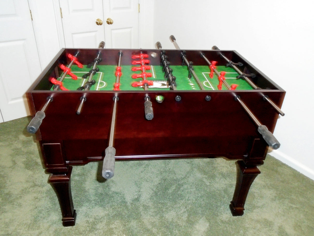 Olhausen Signature Foosball Table cherry finish