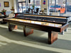 olhausen york shuffleboard table 12' in espresso