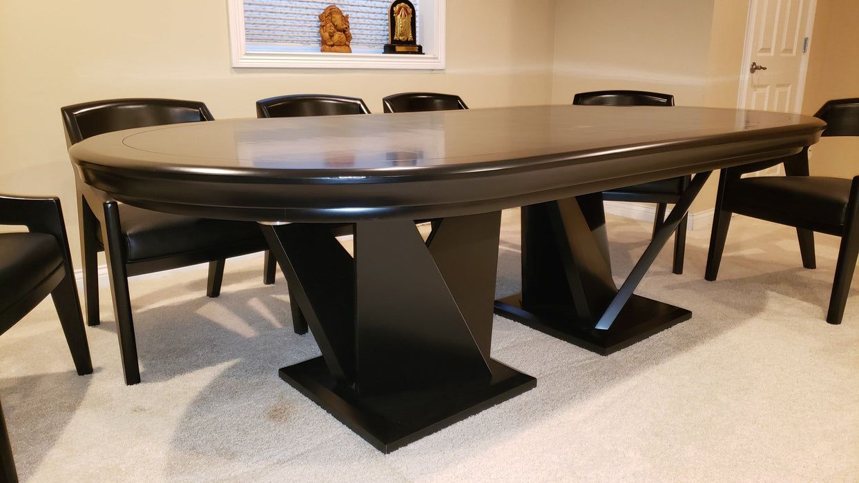 Origami Poker Texas holdem Table onyx finish