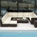 skyline design pacific sectional jb chocolate