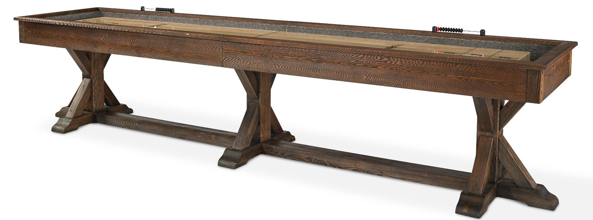 Plank and Hide Thomas Shuffleboard Table stock