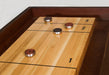 Restoration Style Iron and Wood Shuffleboard Table top