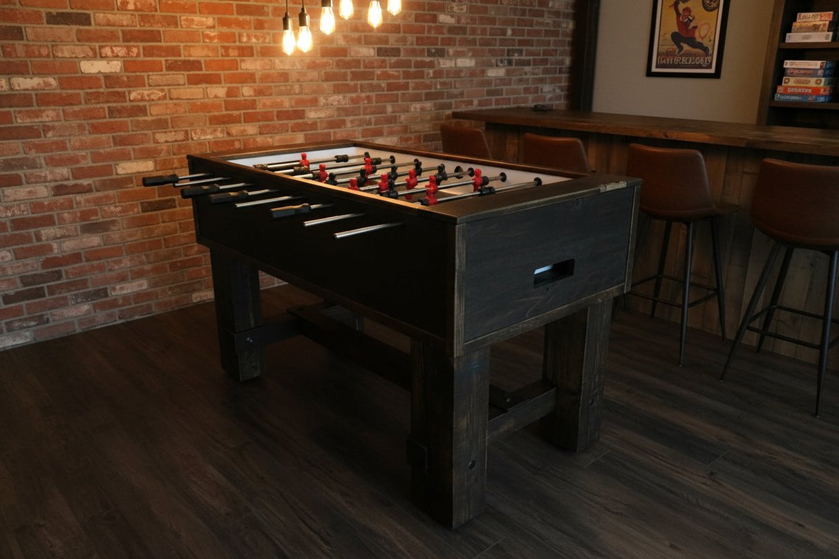 Robbies Custom Breckenridge Rustic Foosball Table pic1