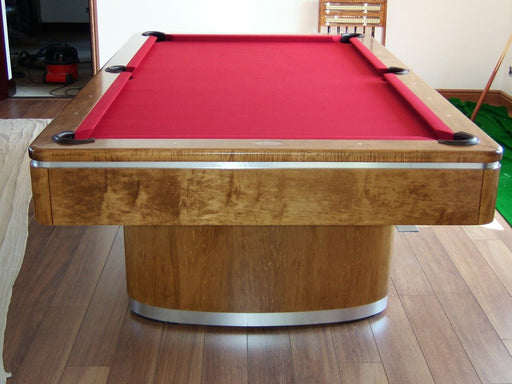 Sahara Pool Table Aluminum and walnut