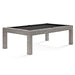 Brunswick Sanibel pool table rustic grey stock 2