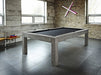 Brunswick Sanibel pool table rustic grey main