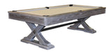 olhausen tustin pool table weathered oak stock