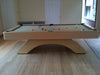 olhausen waterfall pool table natural maple
