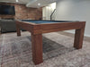 American heritage alta pool table walnut room