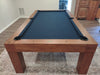 American heritage alta pool table walnut room end