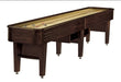 brunswick andover II shuffleboard table espresso finish main