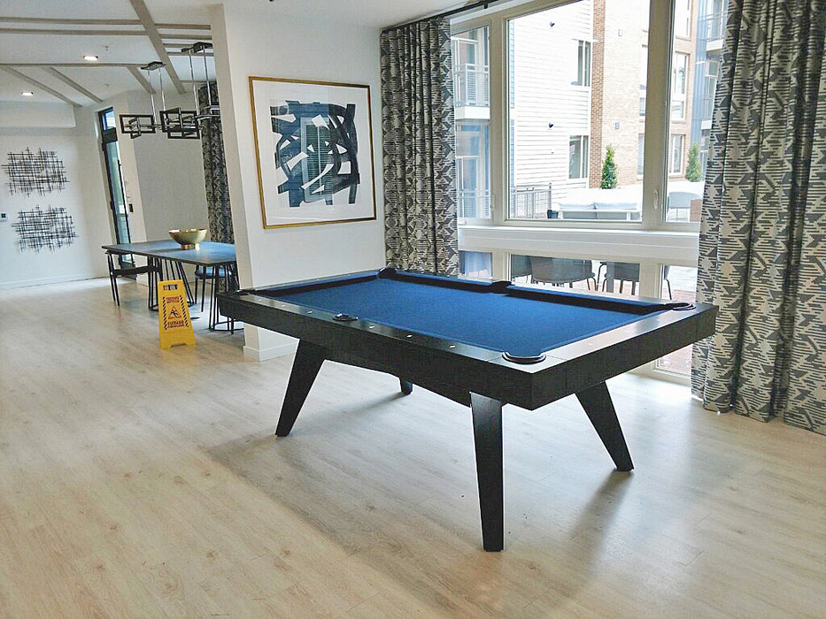 california house austin pool table black finish 