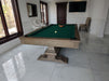 Beaumont pool table silvered oak reston virginia 3