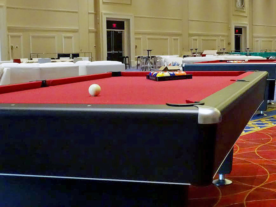 black diamond pool table rail